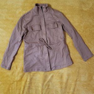 Zaful Size S Mid-length Fall Coat With Zipper and Side Pockets